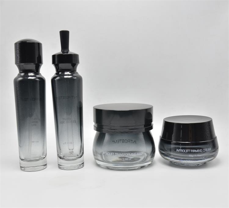 cosmetic bottle and jar